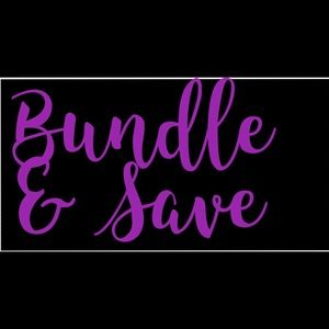 10% savings when you bundle 🎉🎉